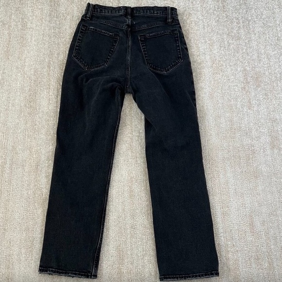 Abercrombie & Fitch Ankle Straight Ultra High Rise Jeans 27/4 - Picture 7 of 10